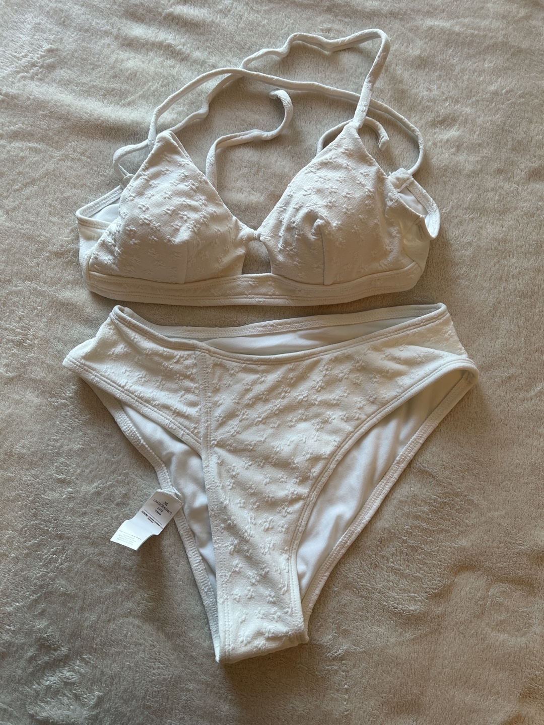 White Bikini Set - Size XS
