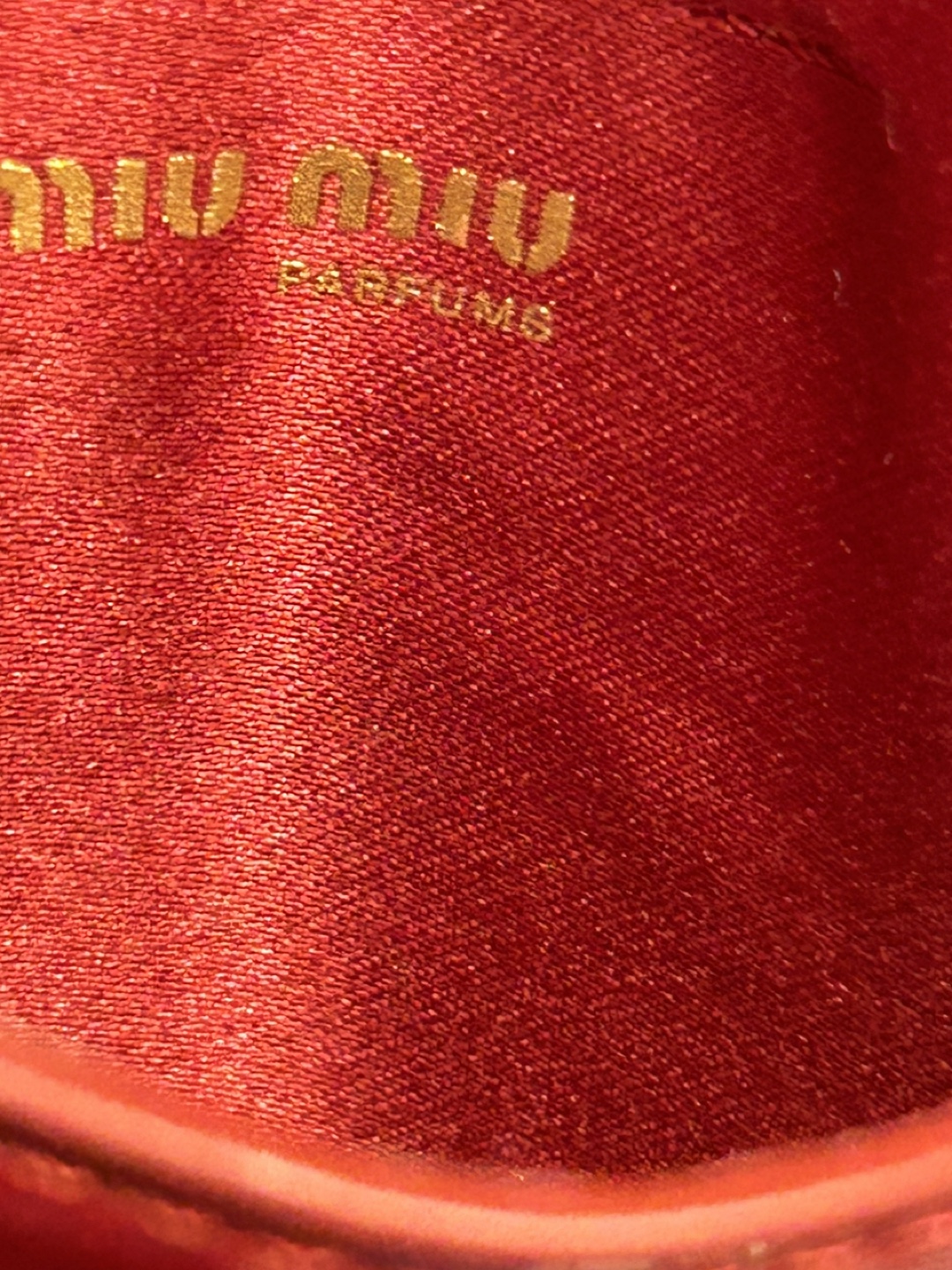 Miu Miu Red mini perfums bag - photo 4