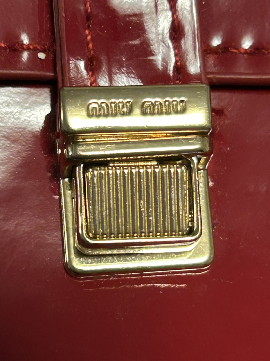 Miu Miu Red mini perfums bag - photo 3