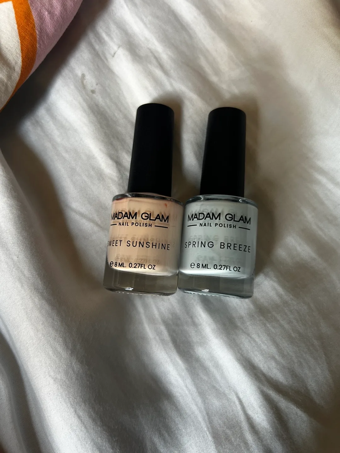 Madam Glam New Nail Polish Set - Sweet Sunshine & Spring Breeze thumbnail