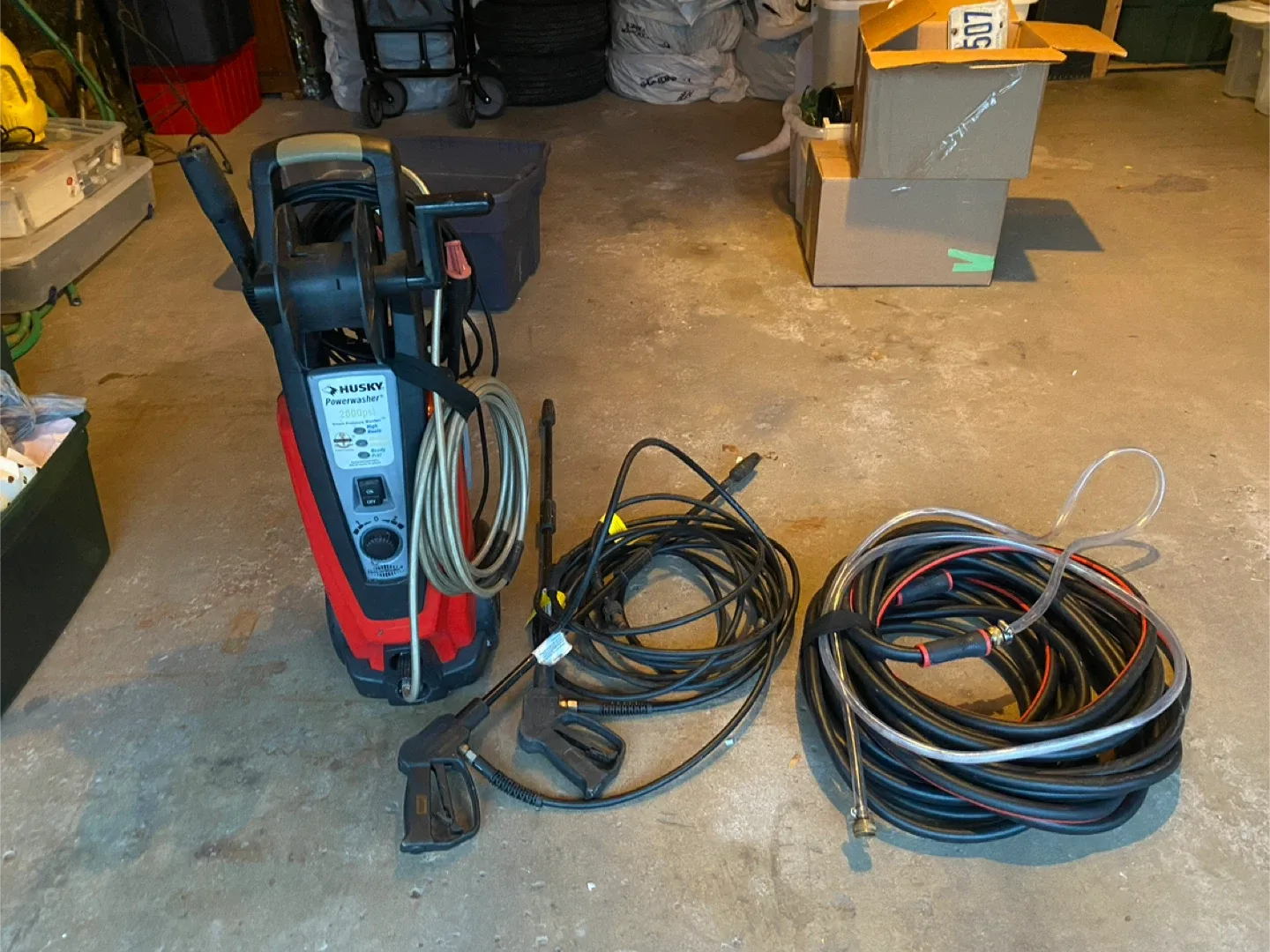 Husky 2000psi Powerwasher image indicator(4)