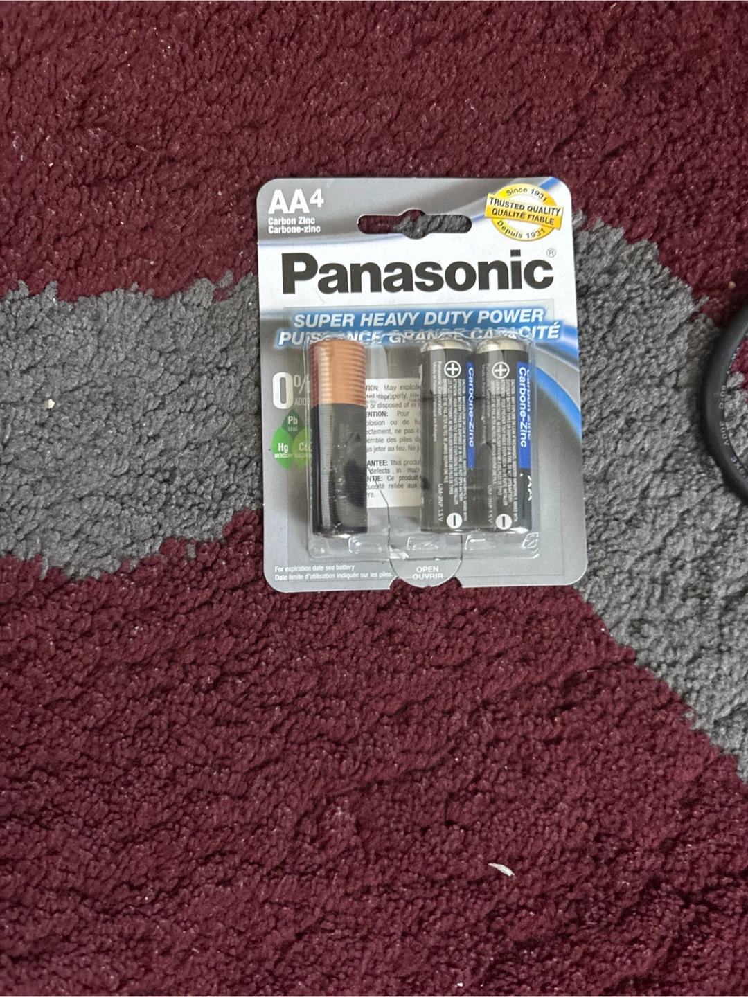 Panasonic AA4 Super Heavy Duty Power Batteries