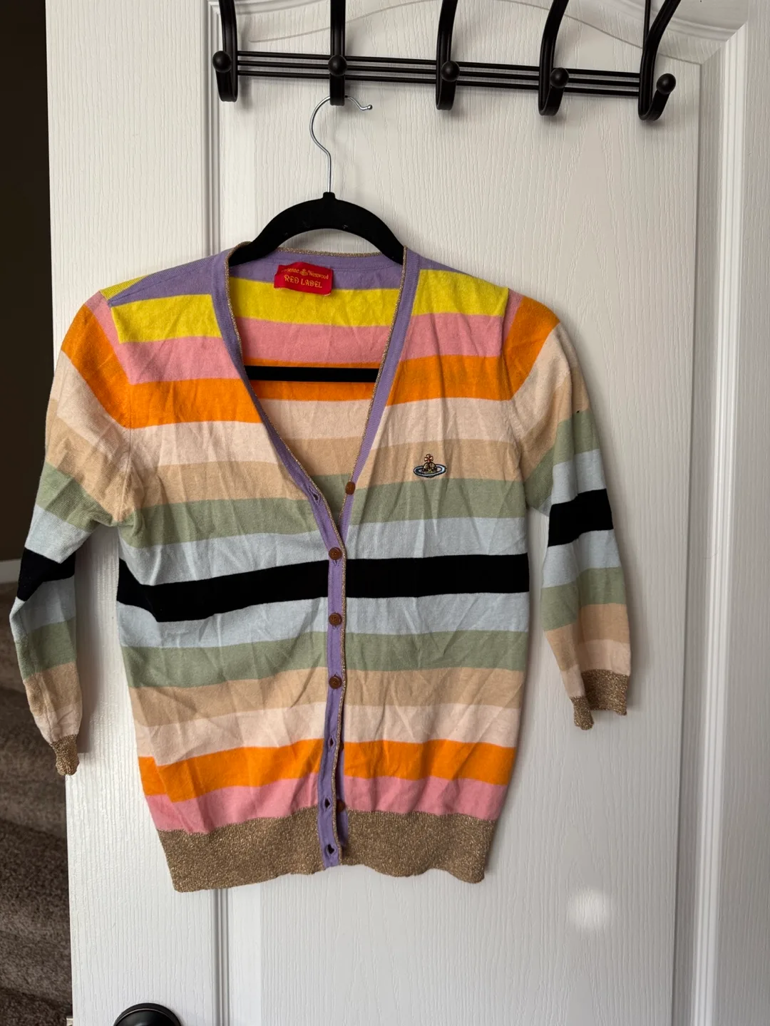Vivienne Westwood Red Label Striped Cardigan size S thumbnail