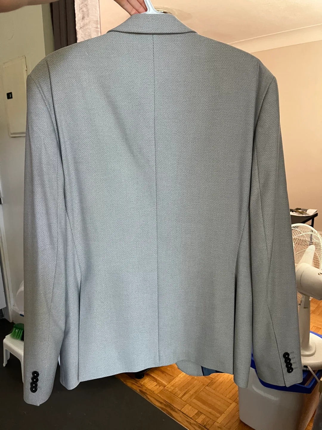 Zara Man Tailoring Grey Blazer image indicator(4)