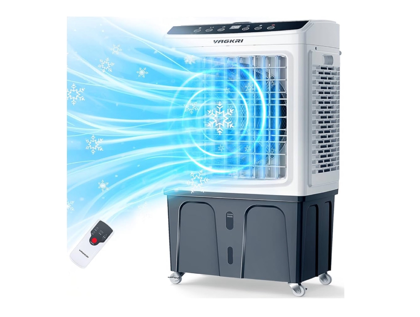 VAGKRI Evaporative Air Cooler with Remote
