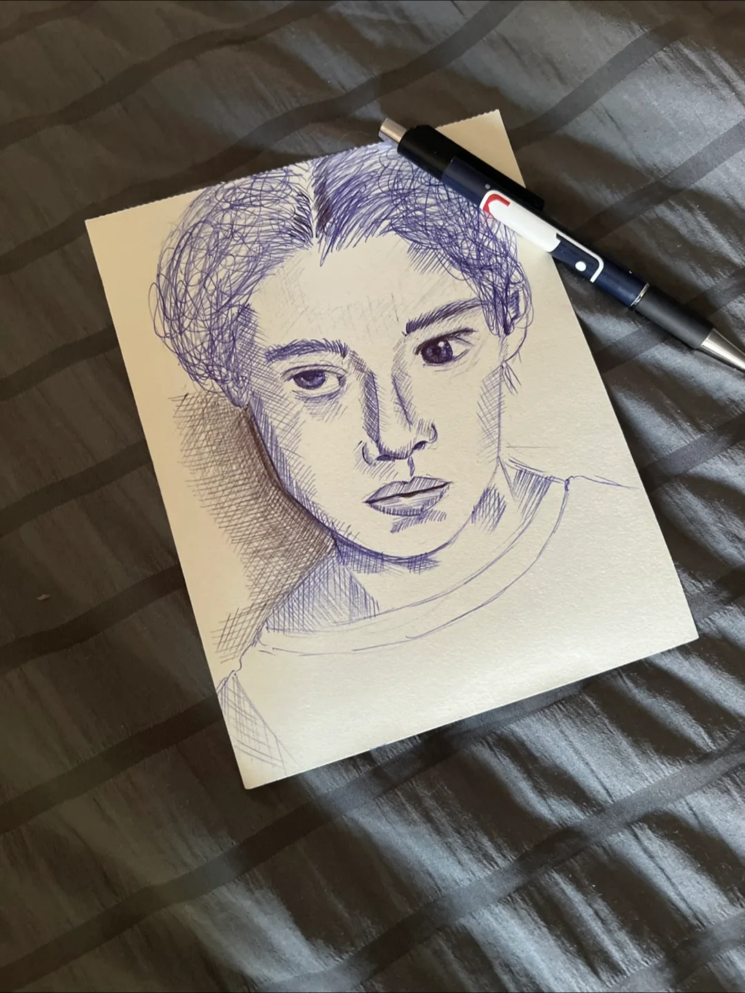 Drawing of Marcus  ginny and Georgia thumbnail