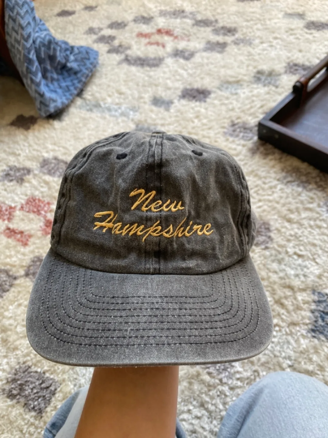 Grey Baseball Cap thumbnail