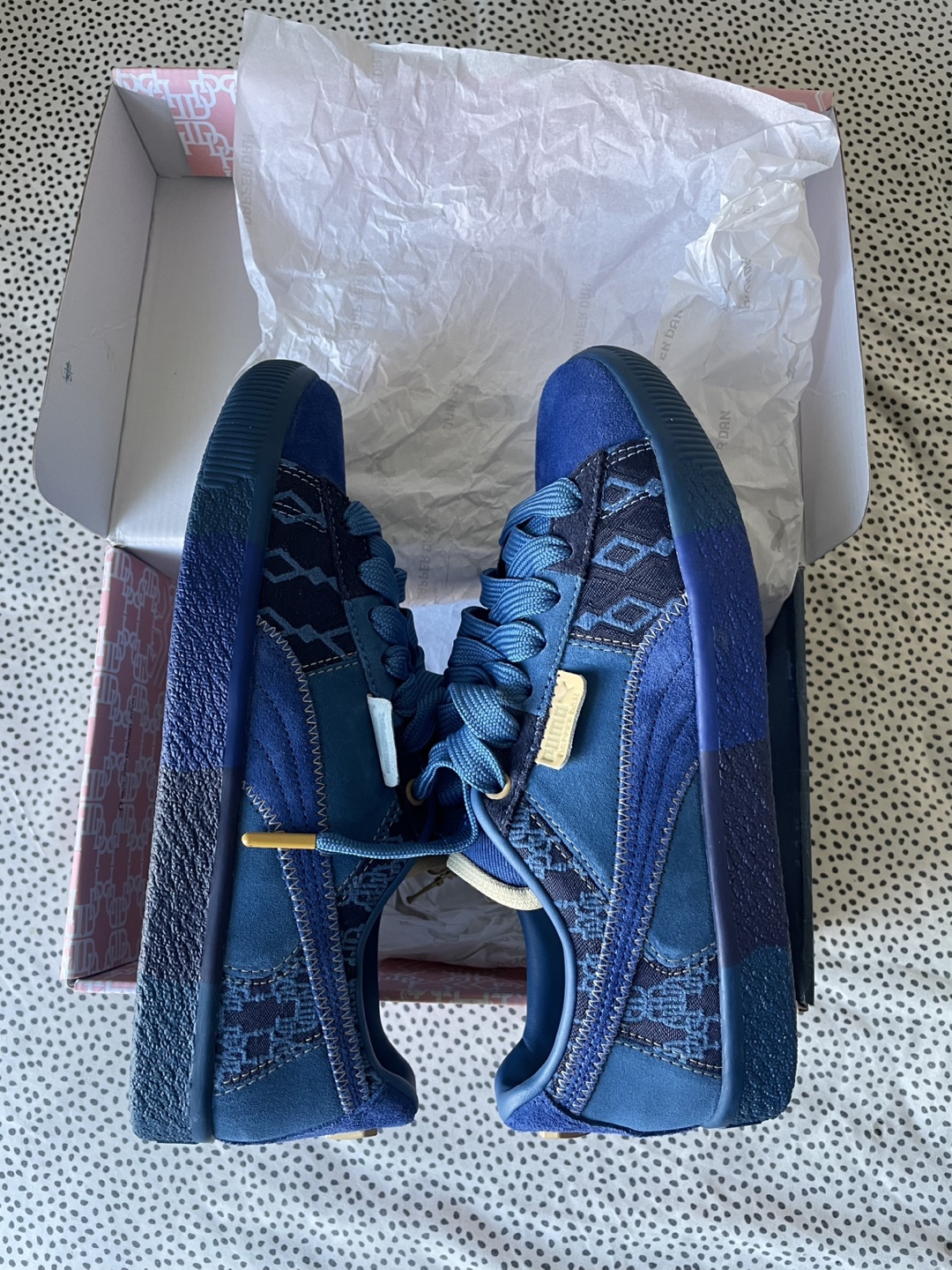 Puma x Dapper Dan Suede Sneakers - photo 3