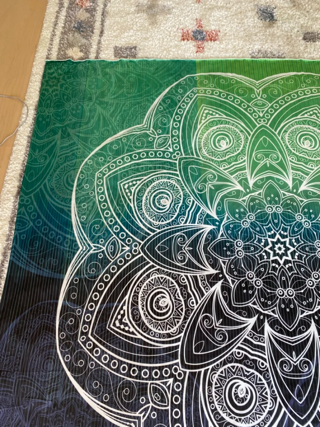 Green Mandala Tapestry image indicator(2)