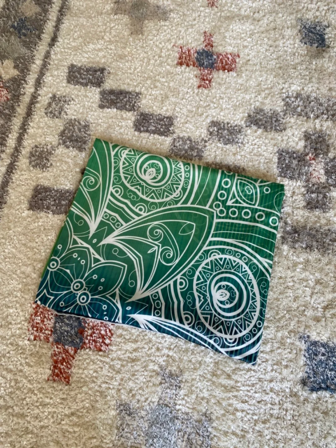 Green Mandala Tapestry image indicator(4)