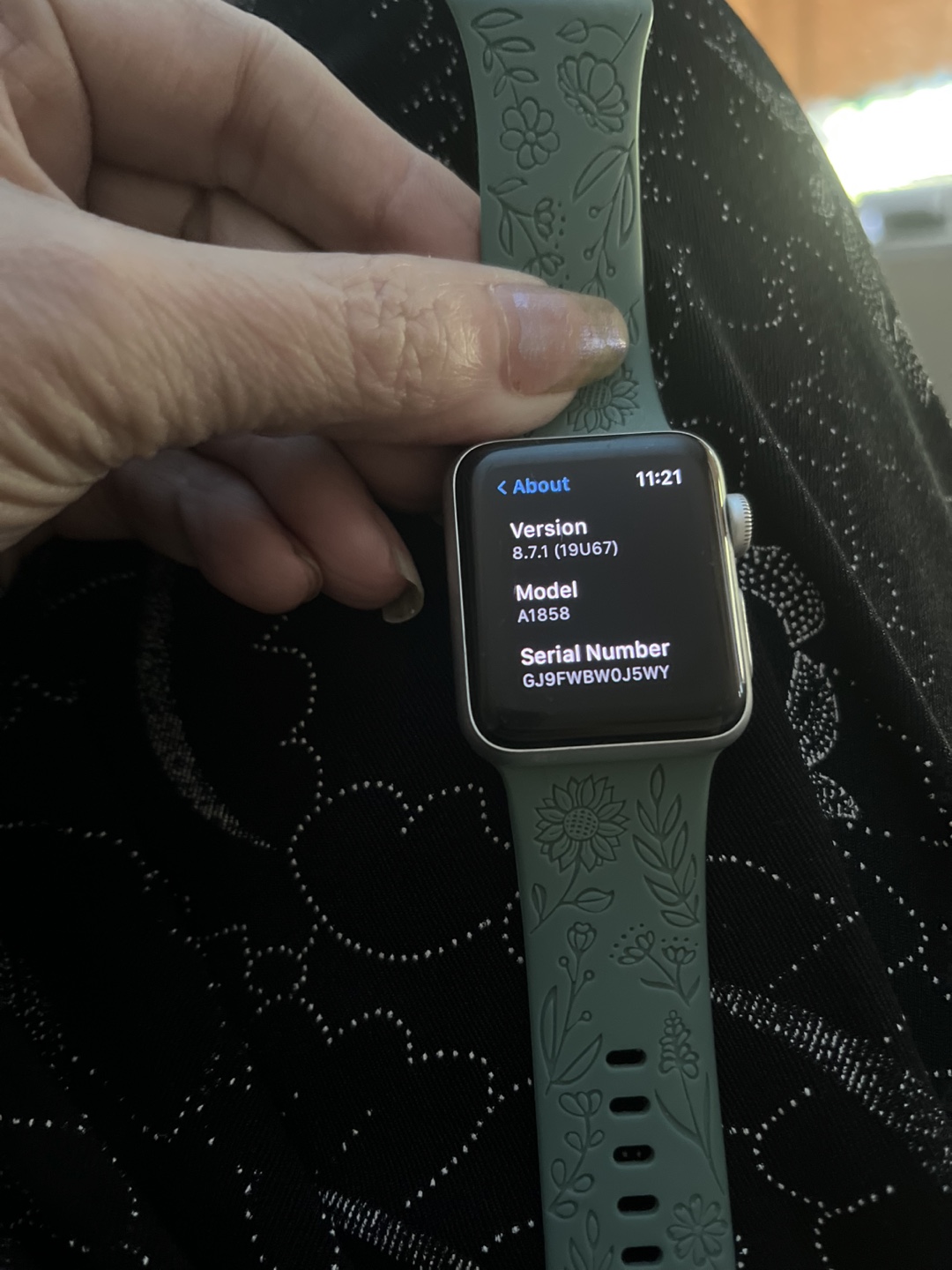 Apple Watch Series 3, Model A1858