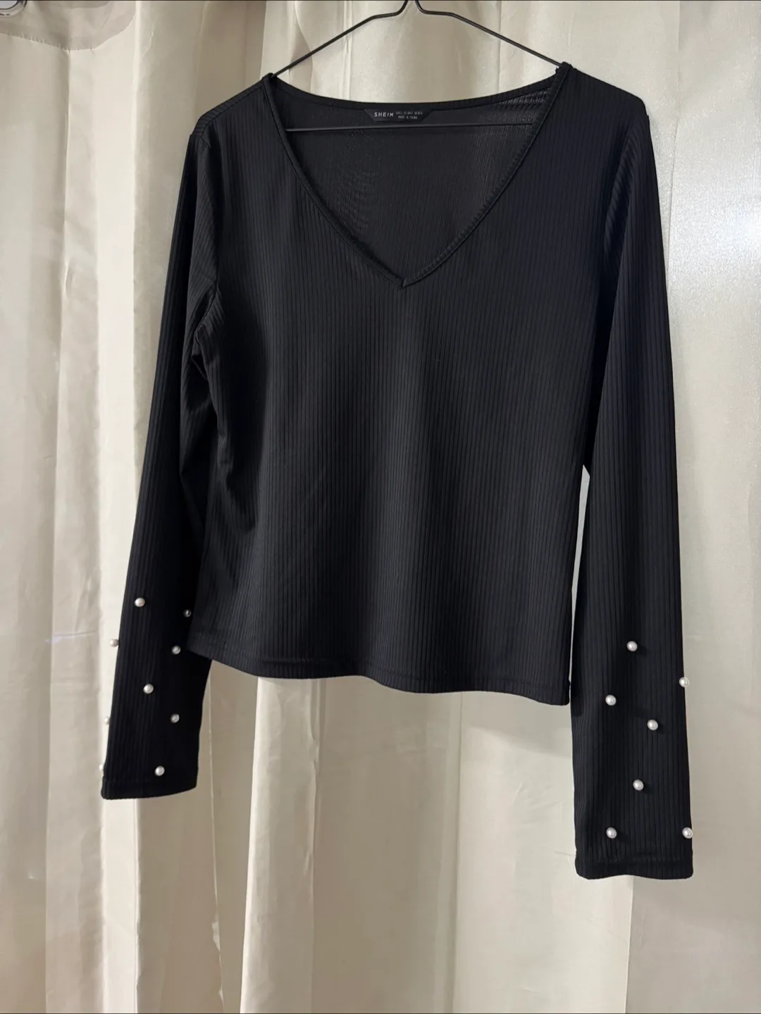 Black Long Sleeve Top image indicator(2)
