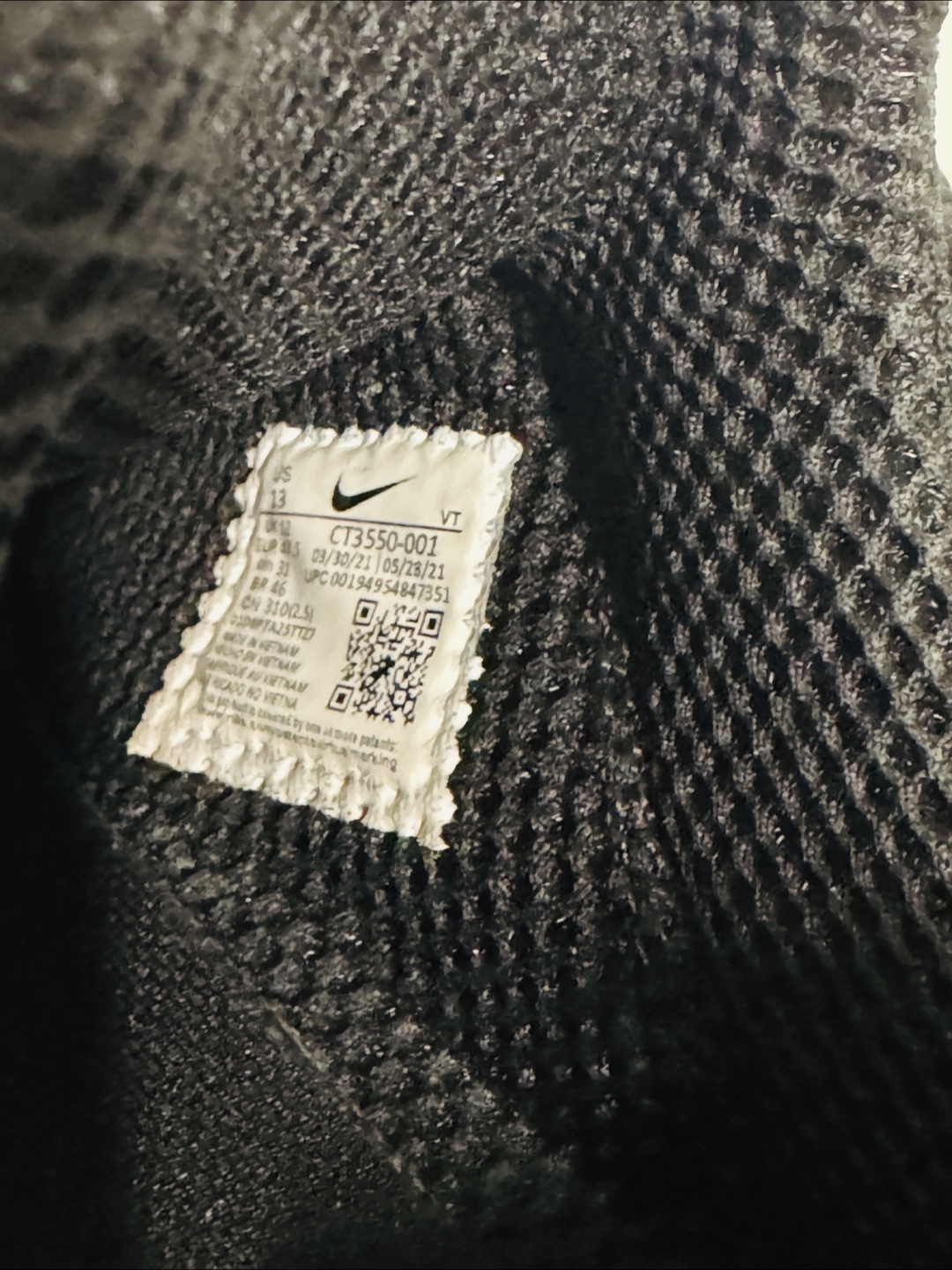 Nike Air Presto Black, Size 13 - photo 2