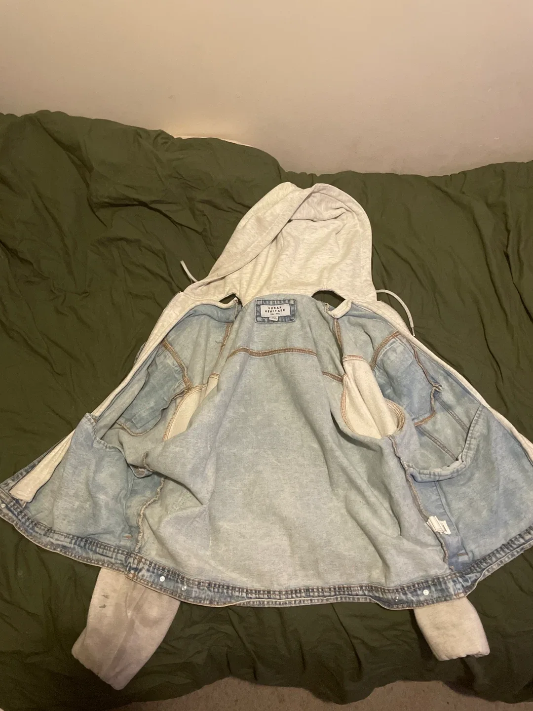 Garage Denim Jacket with Hoodie image indicator(2)