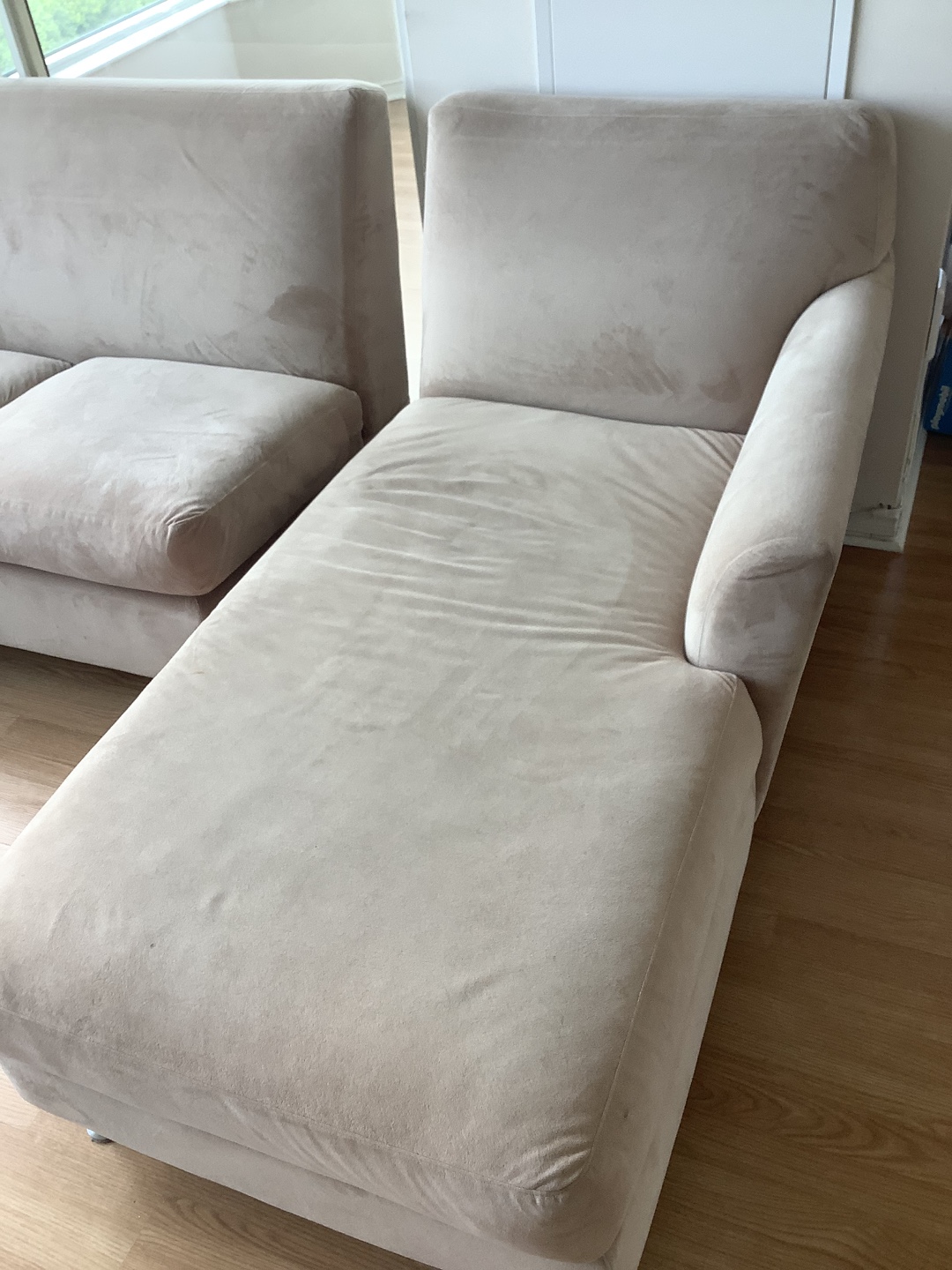 Beige Sectional Sofa - photo 3
