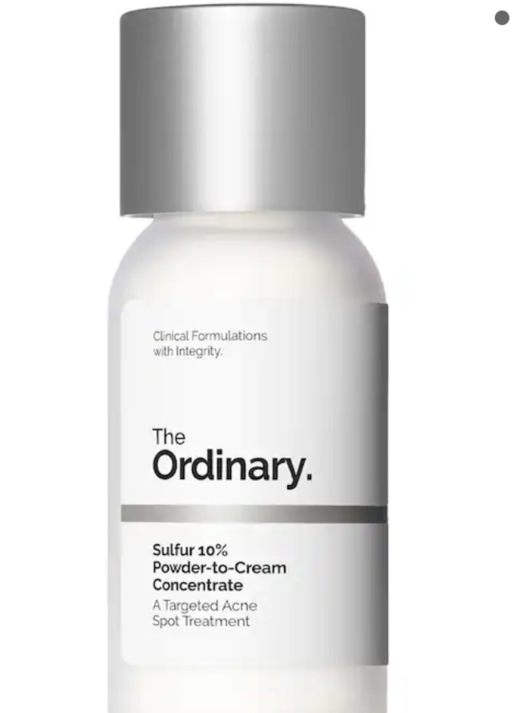 The Ordinary Sulfur 10% Powder-to-Cream Concentrate