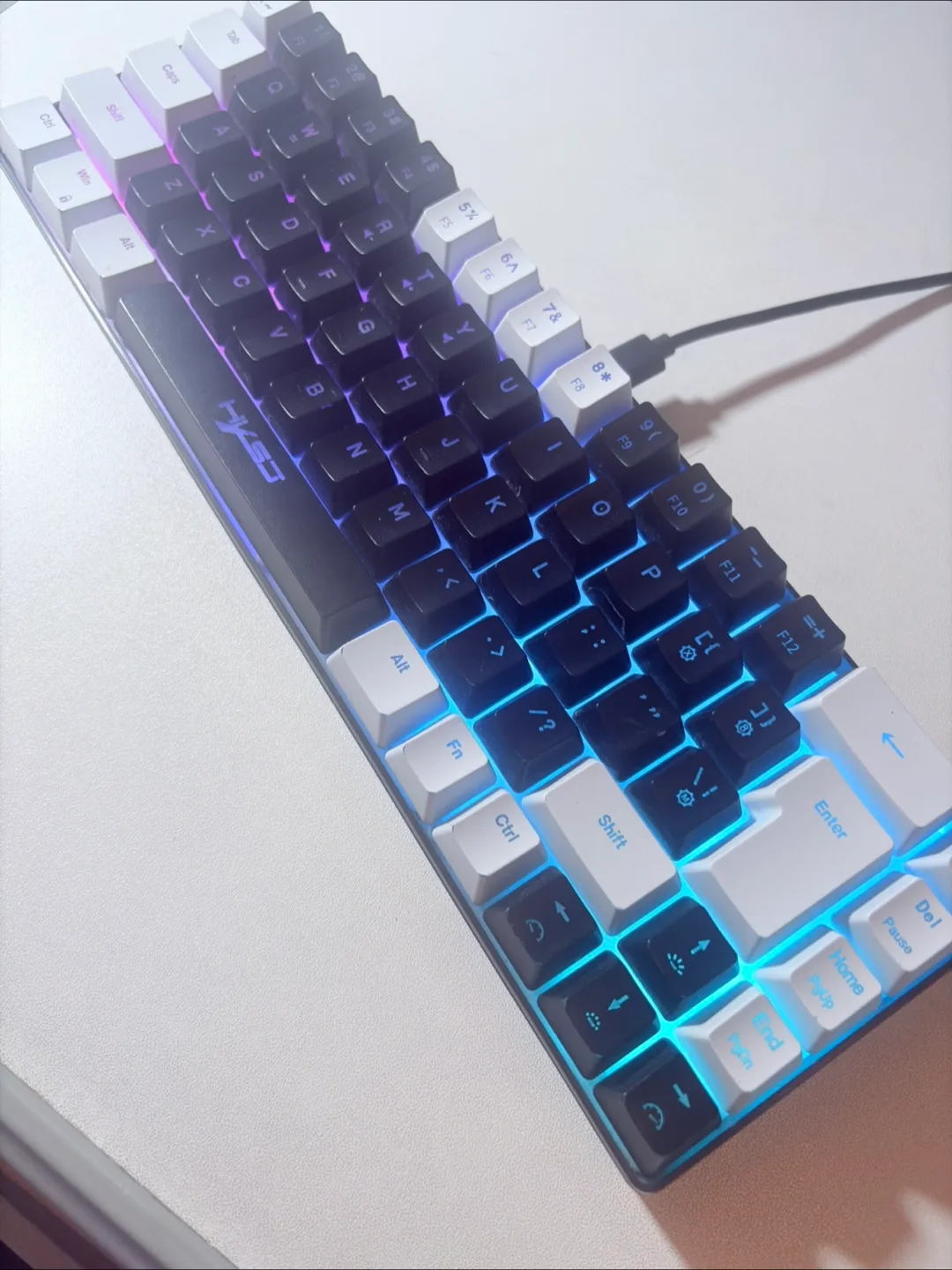 HYSJ Mechanical Gaming Keyboard – B/W image indicator(5)