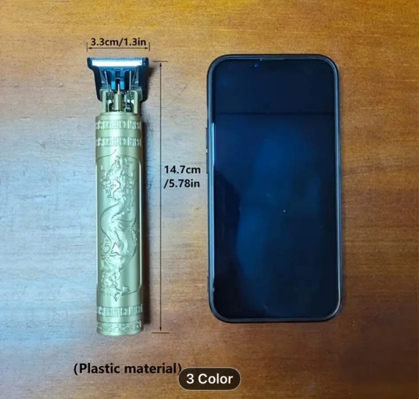 Gold Dragon Hair Trimmer - New image indicator(3)