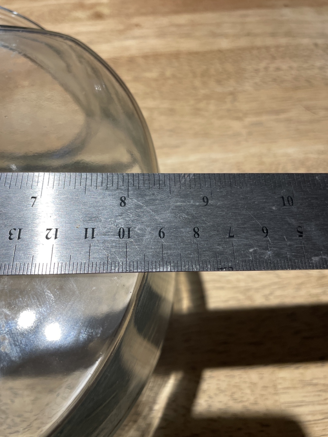 3.25ltr Fish bowl with temperature gauge sticker. - photo 3