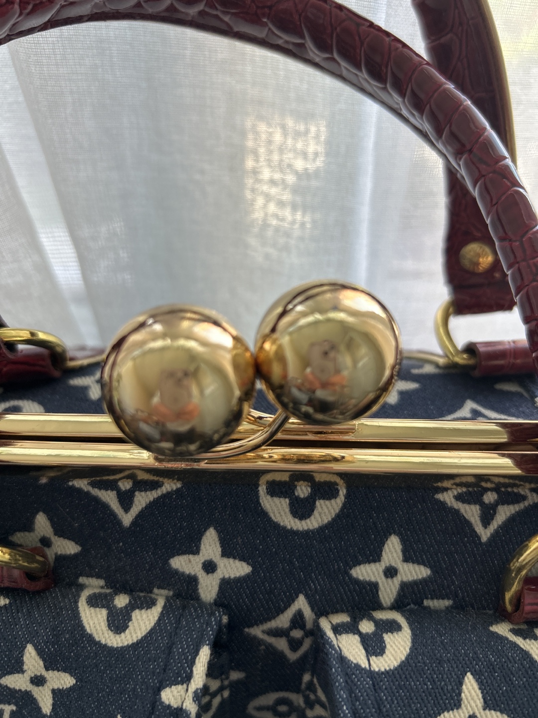 Louis Vuitton Denim Handbag - photo 2
