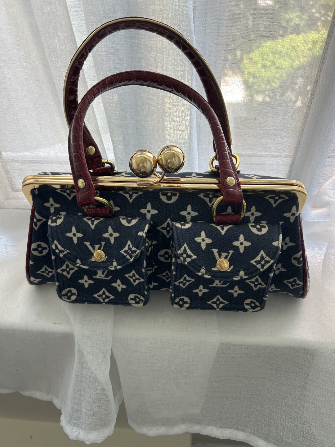 Louis Vuitton Denim Handbag