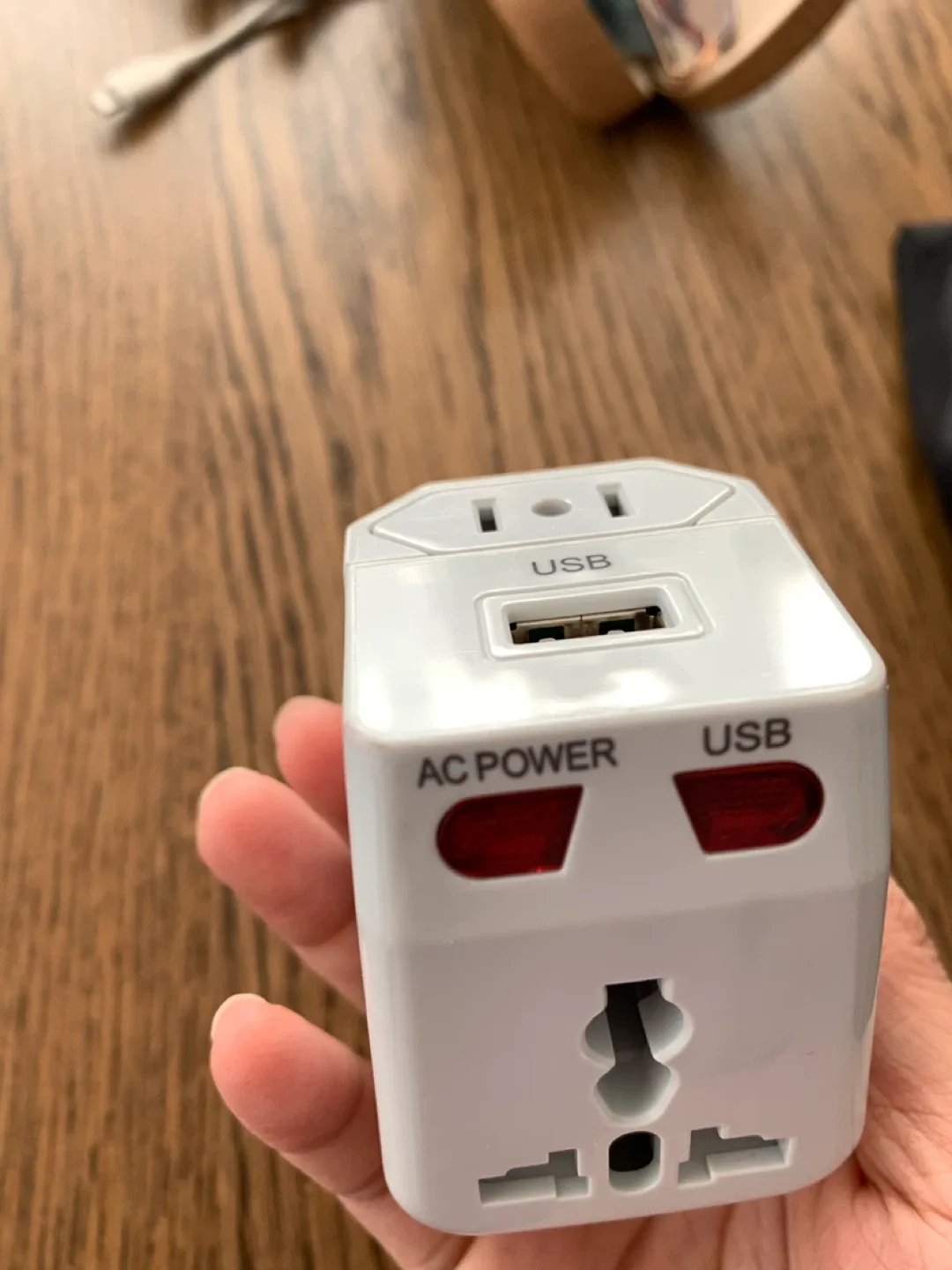 Travel Adapter with USB thumbnail