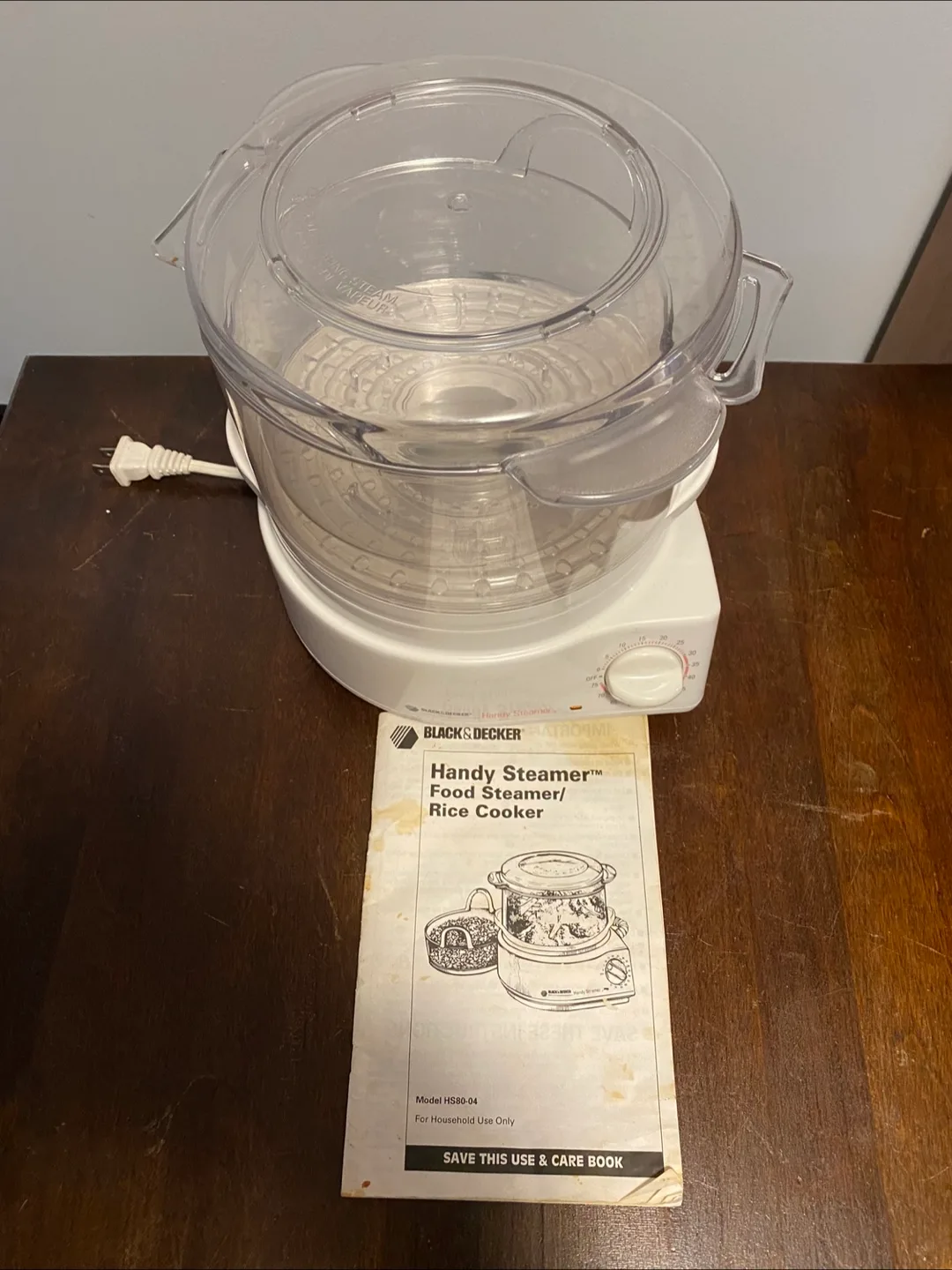 Black & Decker Food Steamer/Rice Cooker image indicator(3)