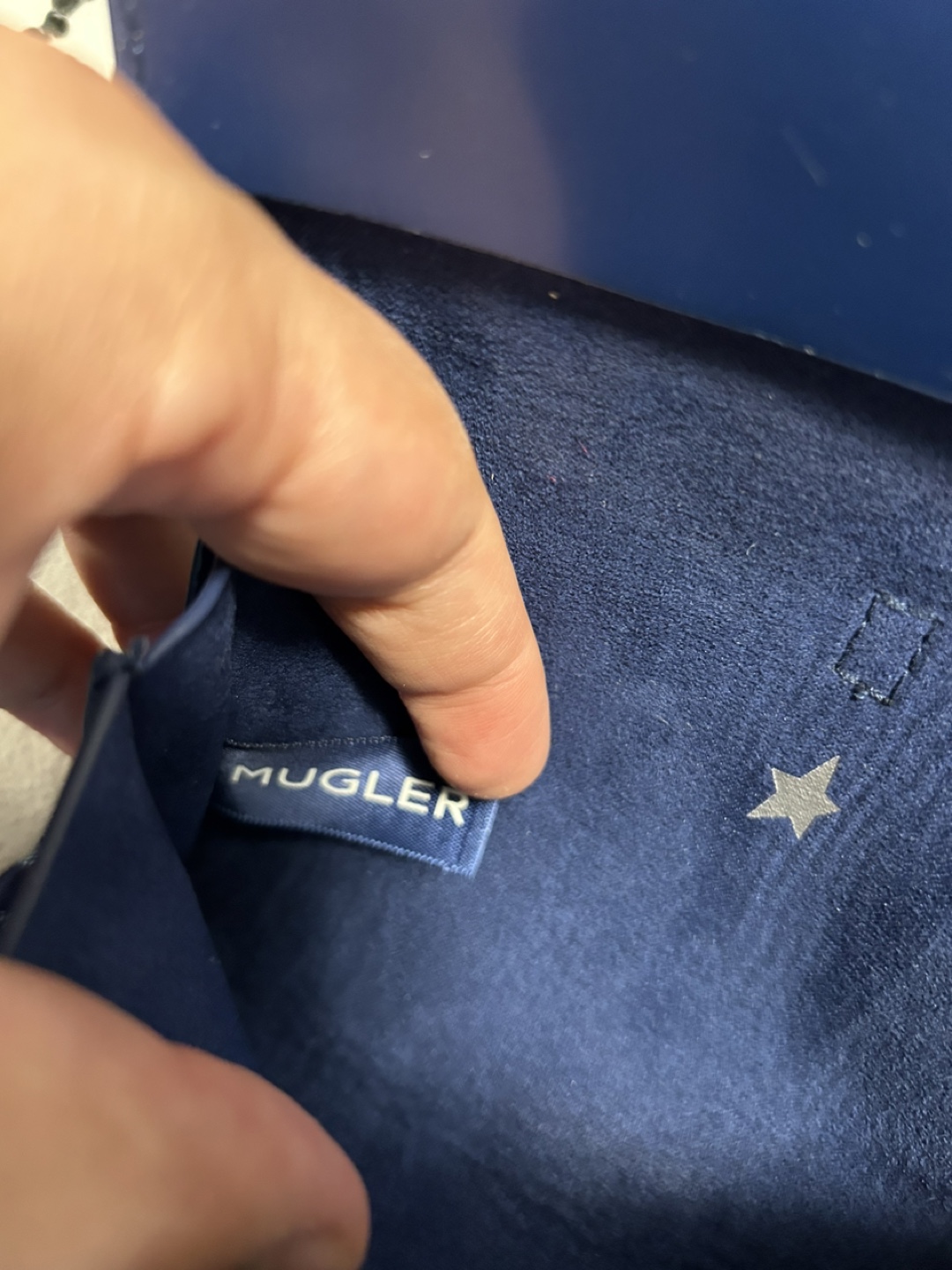 Mugler Blue Wallet - photo 3