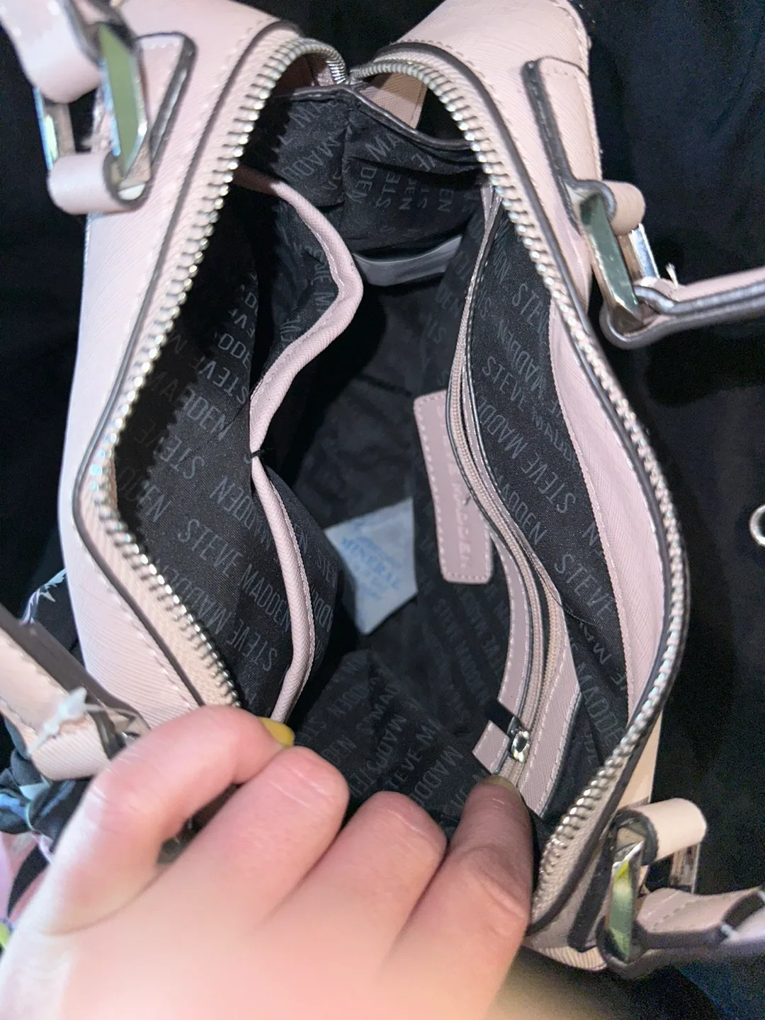 Steve Madden Breese Blush Crossbody Bag NEW image indicator(2)