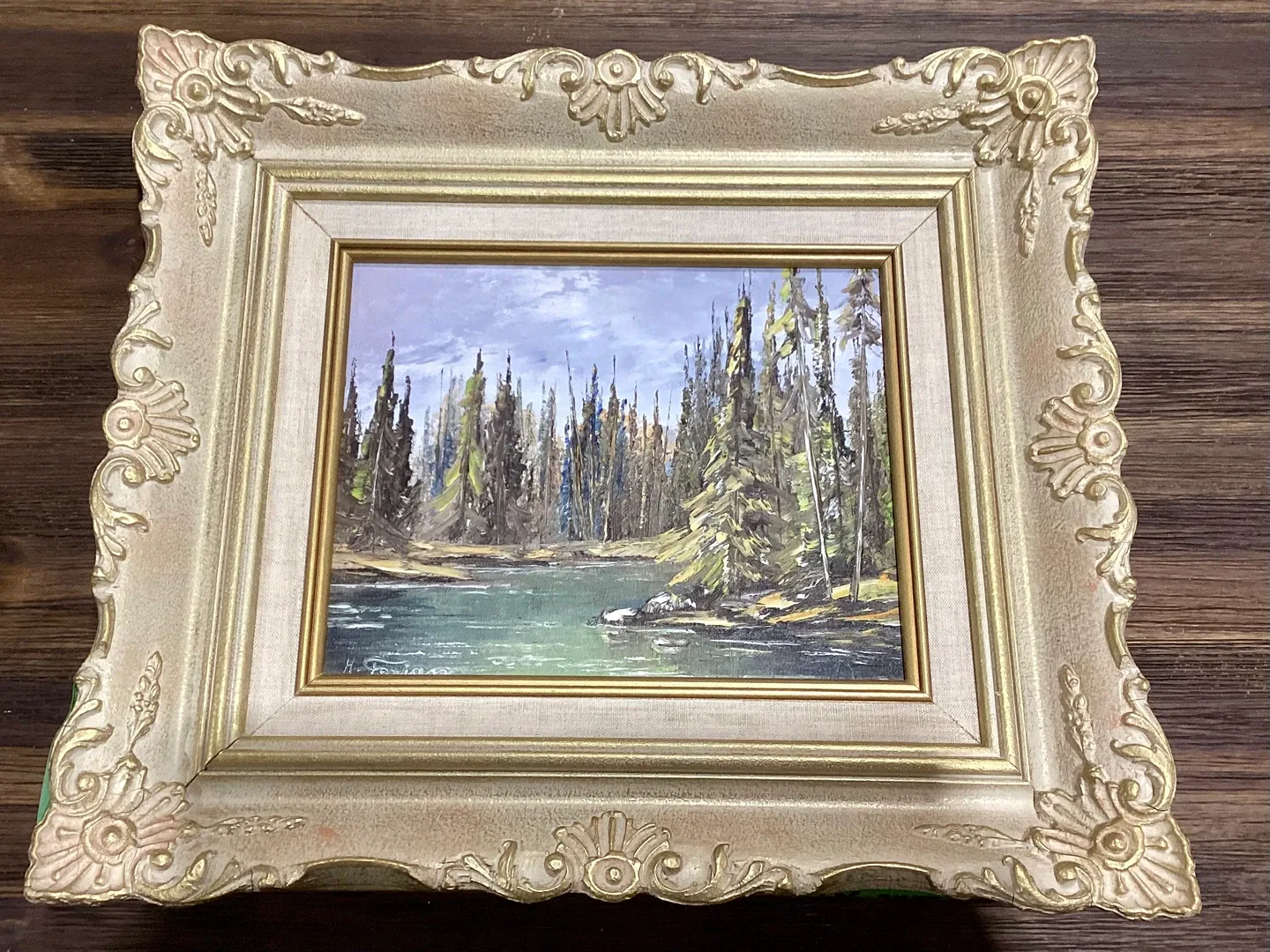 Framed Oil Painting - Landscape Art thumbnail