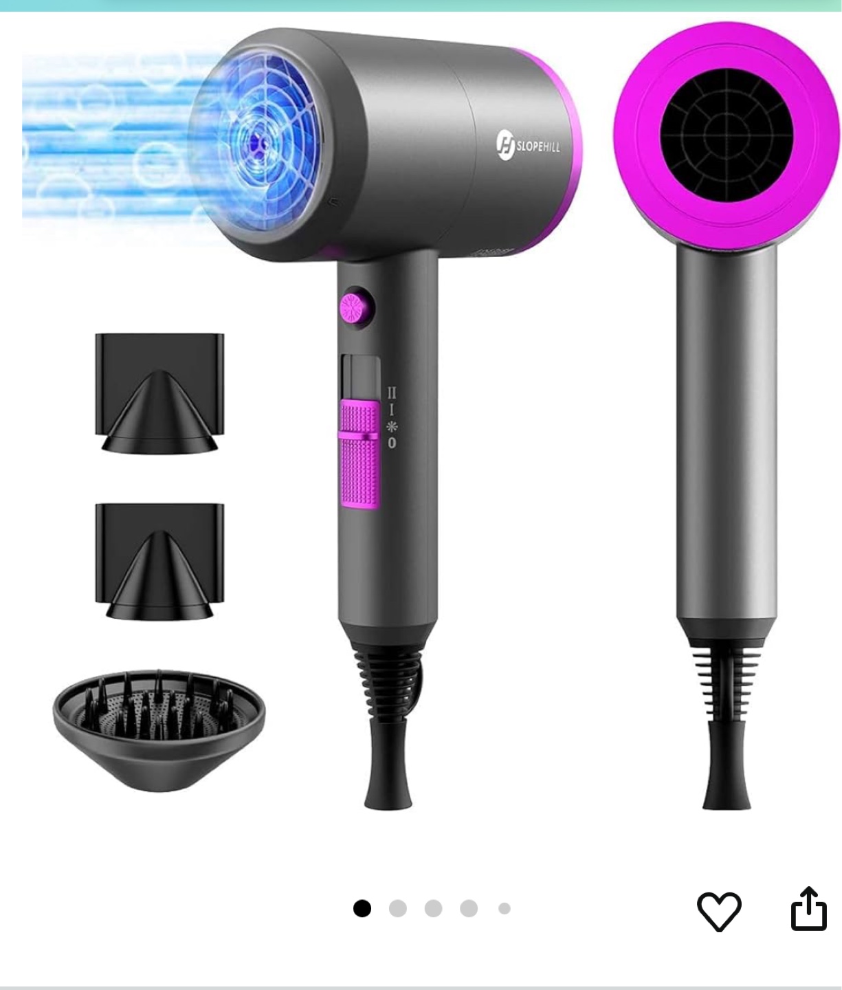 Hair Dryer - Grey - photo 2