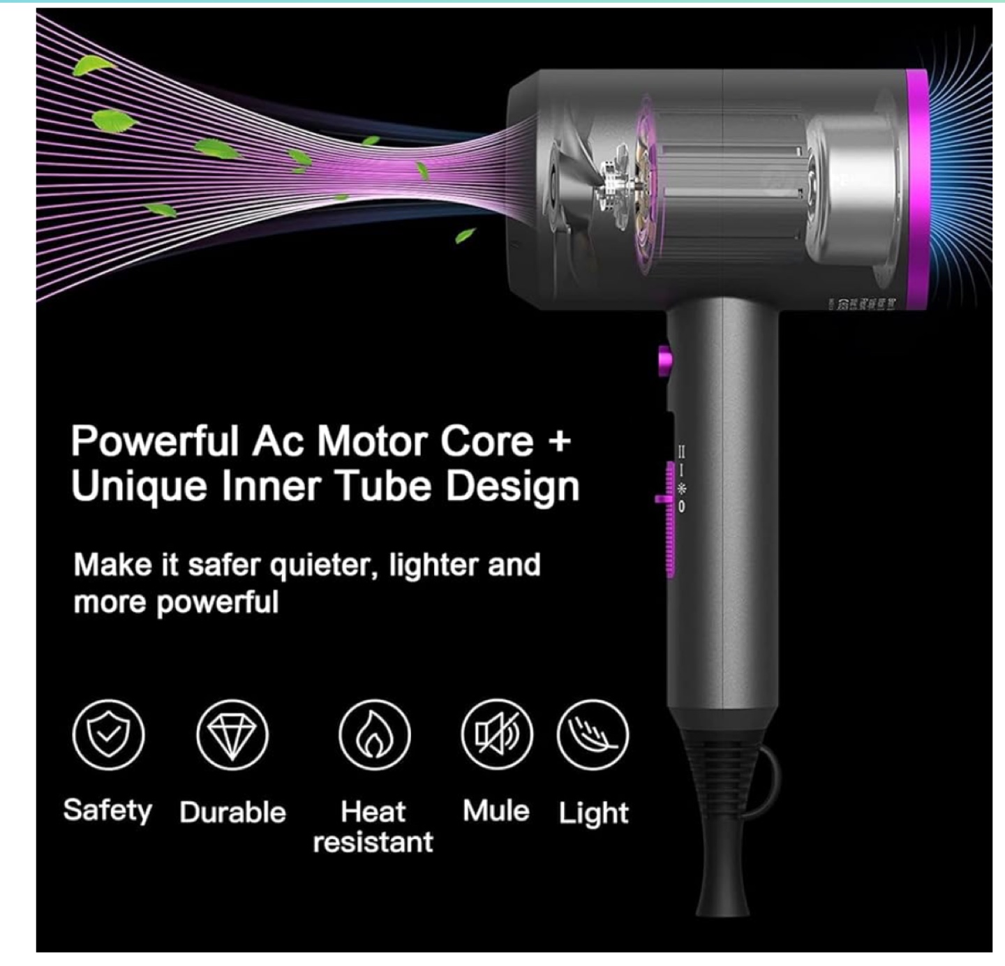 Hair Dryer - Grey - photo 3