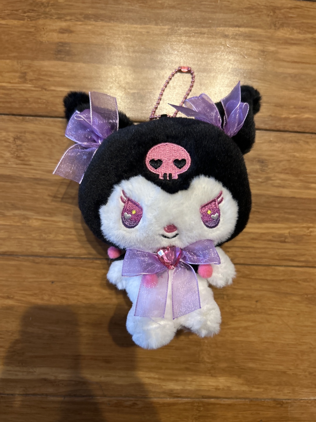 Kuromi Plush Keychain