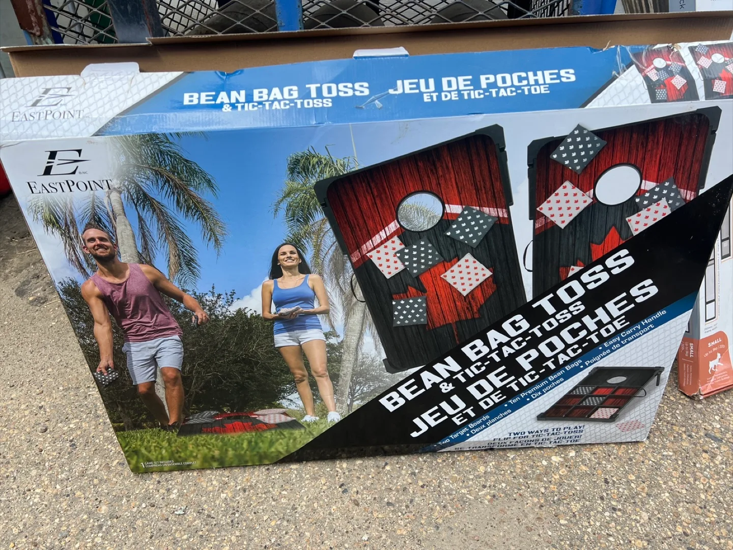 EastPoint Bean Bag Toss & Tic-Tac-Toe Game thumbnail