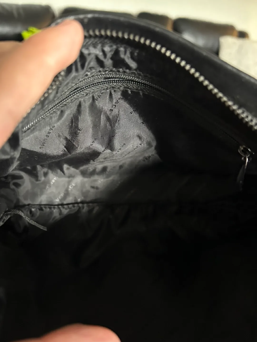 Versace Black Cosmetic Bag image indicator(4)