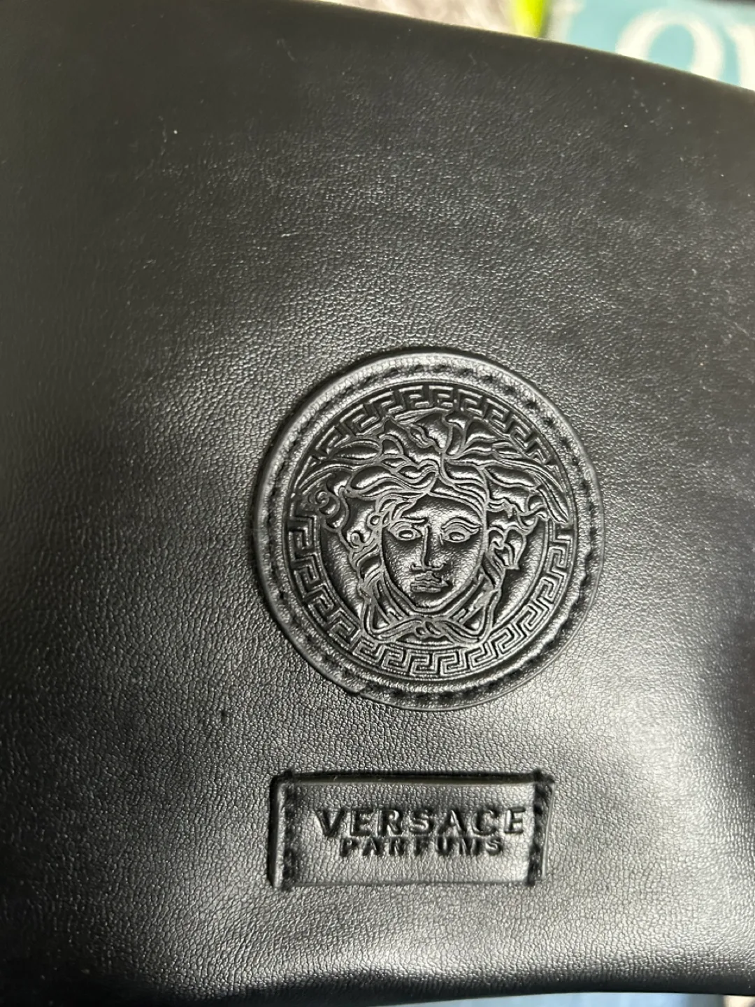 Versace Black Cosmetic Bag image indicator(3)