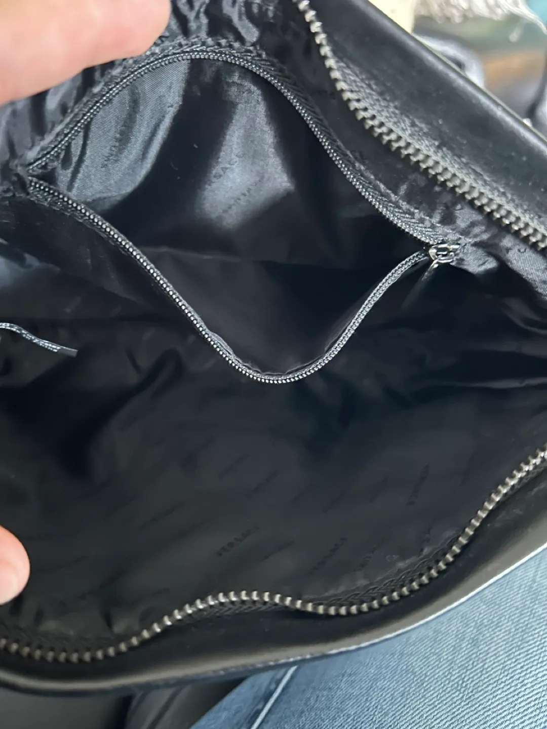 Versace Black Cosmetic Bag image indicator(5)