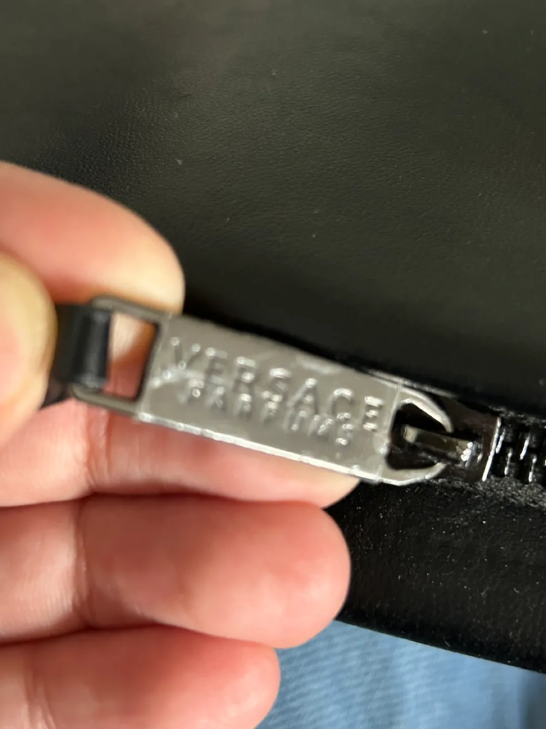 Versace Black Cosmetic Bag image indicator(6)