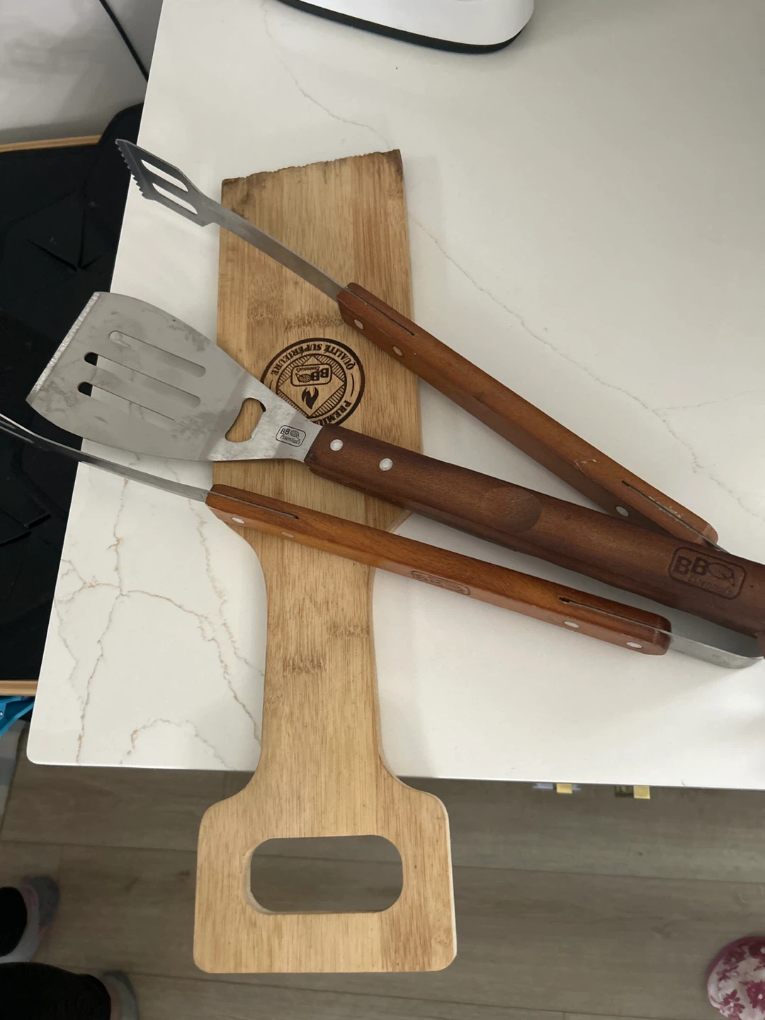 BBQ branded grilling tools