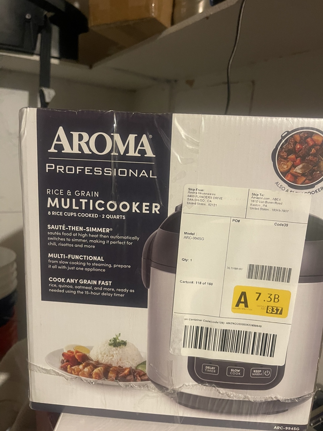 Aroma Professional Rice & Grain Multicooker - New! - photo 2