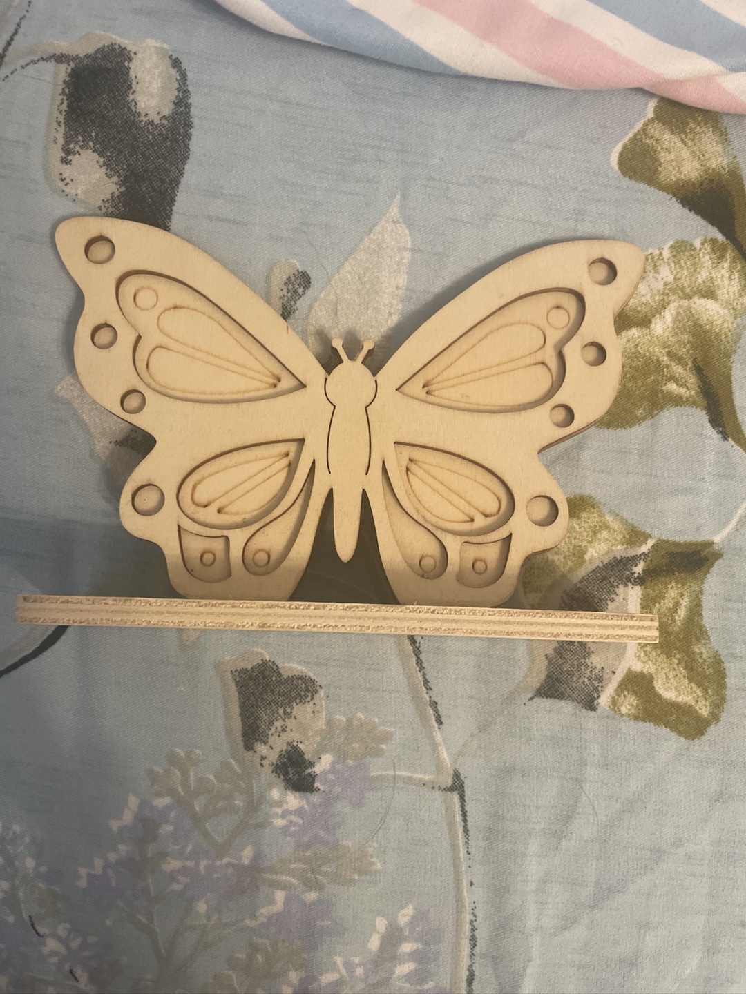 Wooden Butterfly Decoration