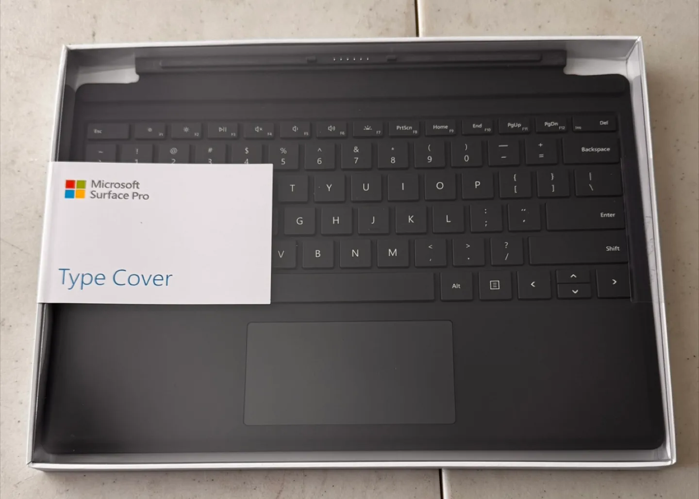 Microsoft Surface Pro Type Cover - Black