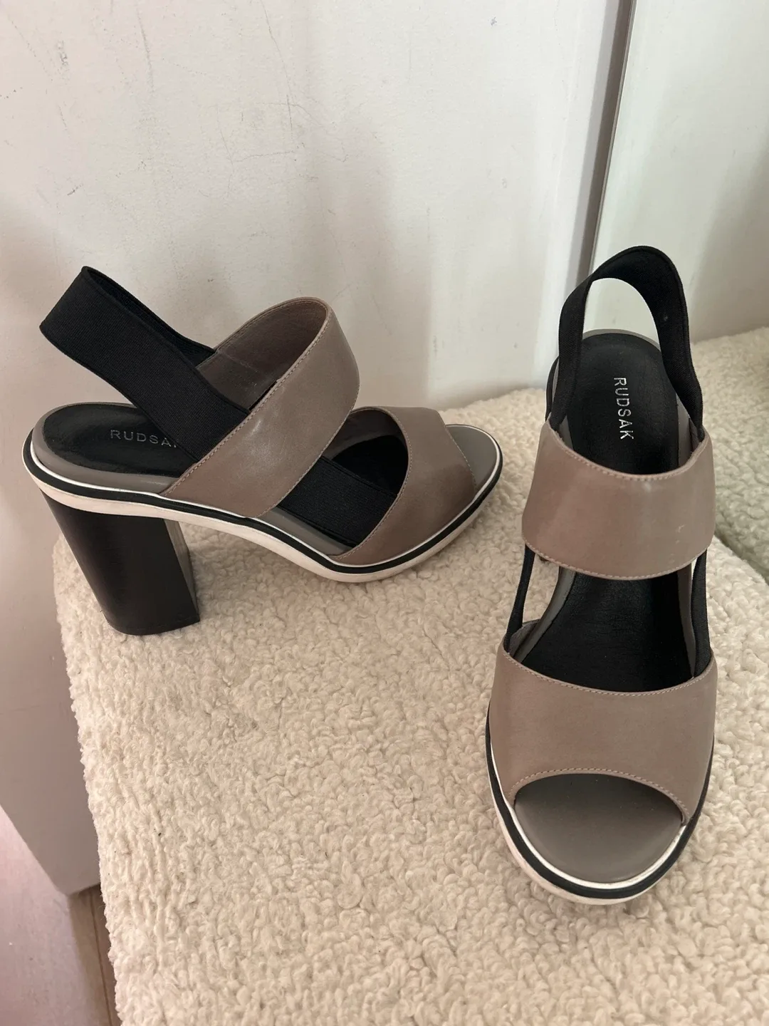 Rudsak Block Heel Sandals - Size 39 thumbnail
