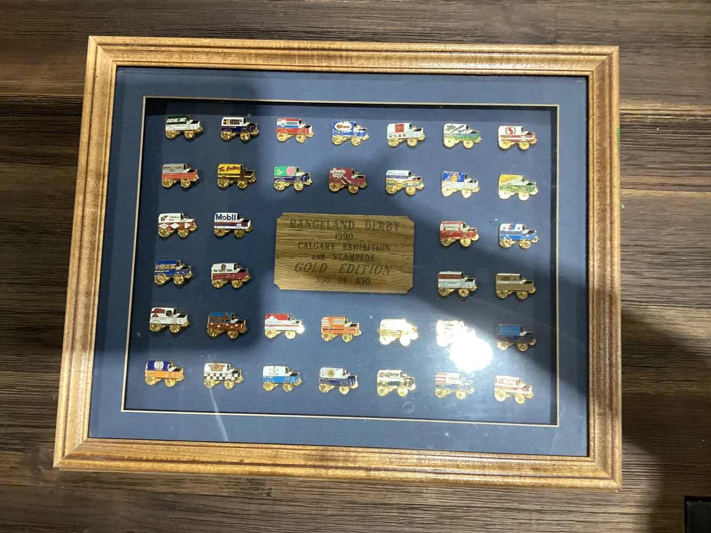 Rangeland Derby 1990 Calgary Stampede Gold Edition Pins thumbnail