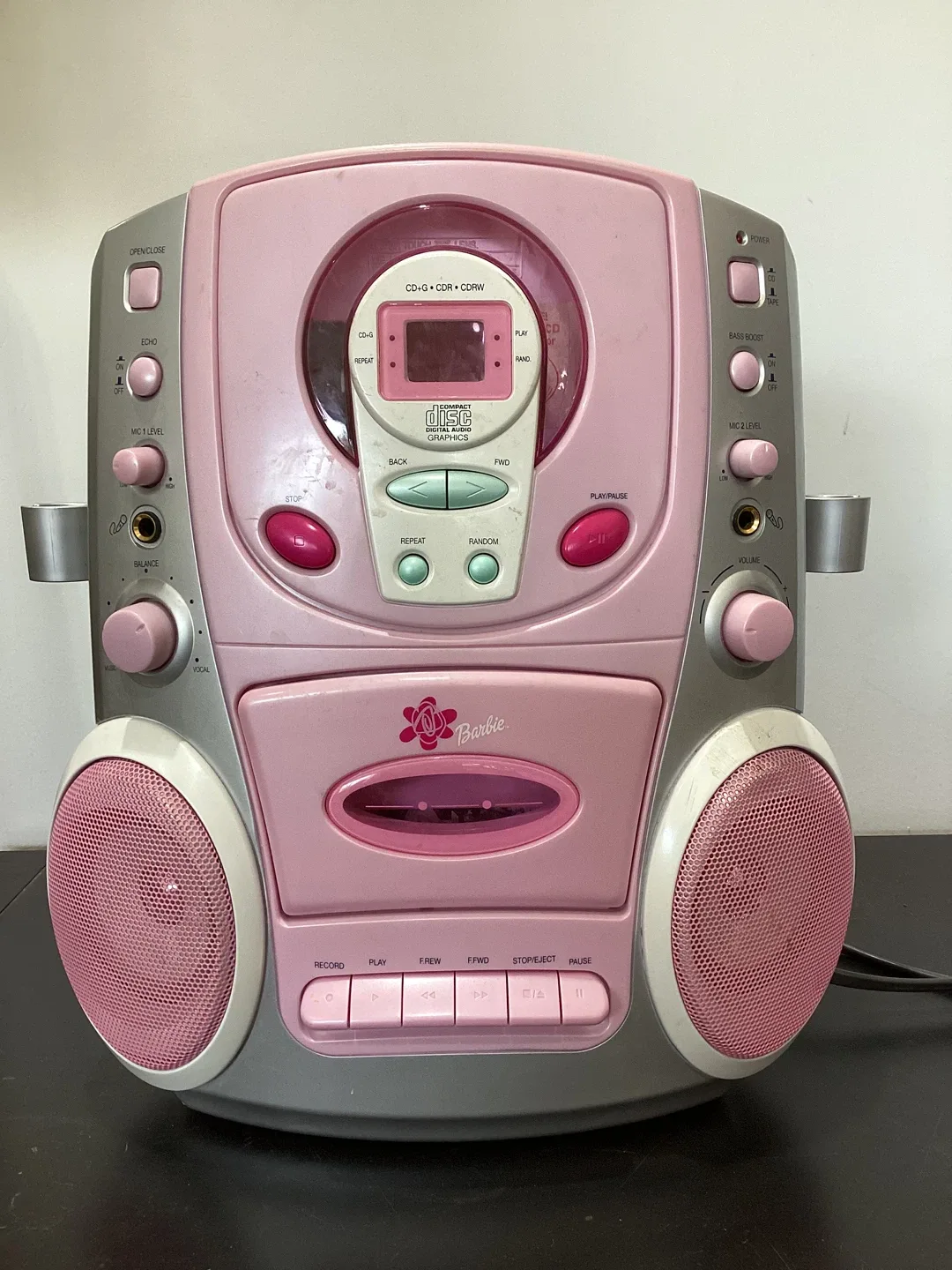 Barbie CD/Karaoke Tape Recorder thumbnail