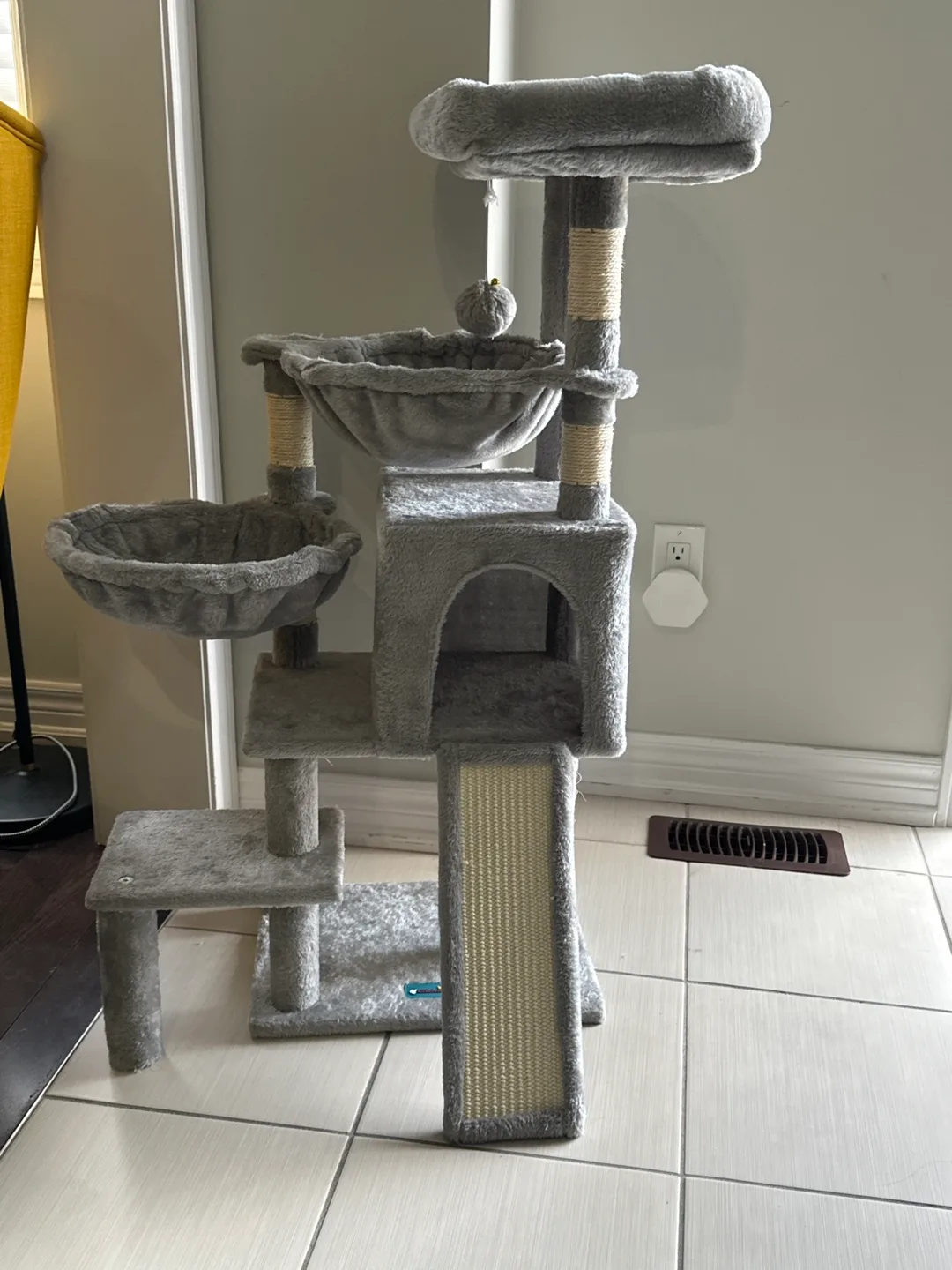 Cat Tree / Cat Tower - Grey thumbnail