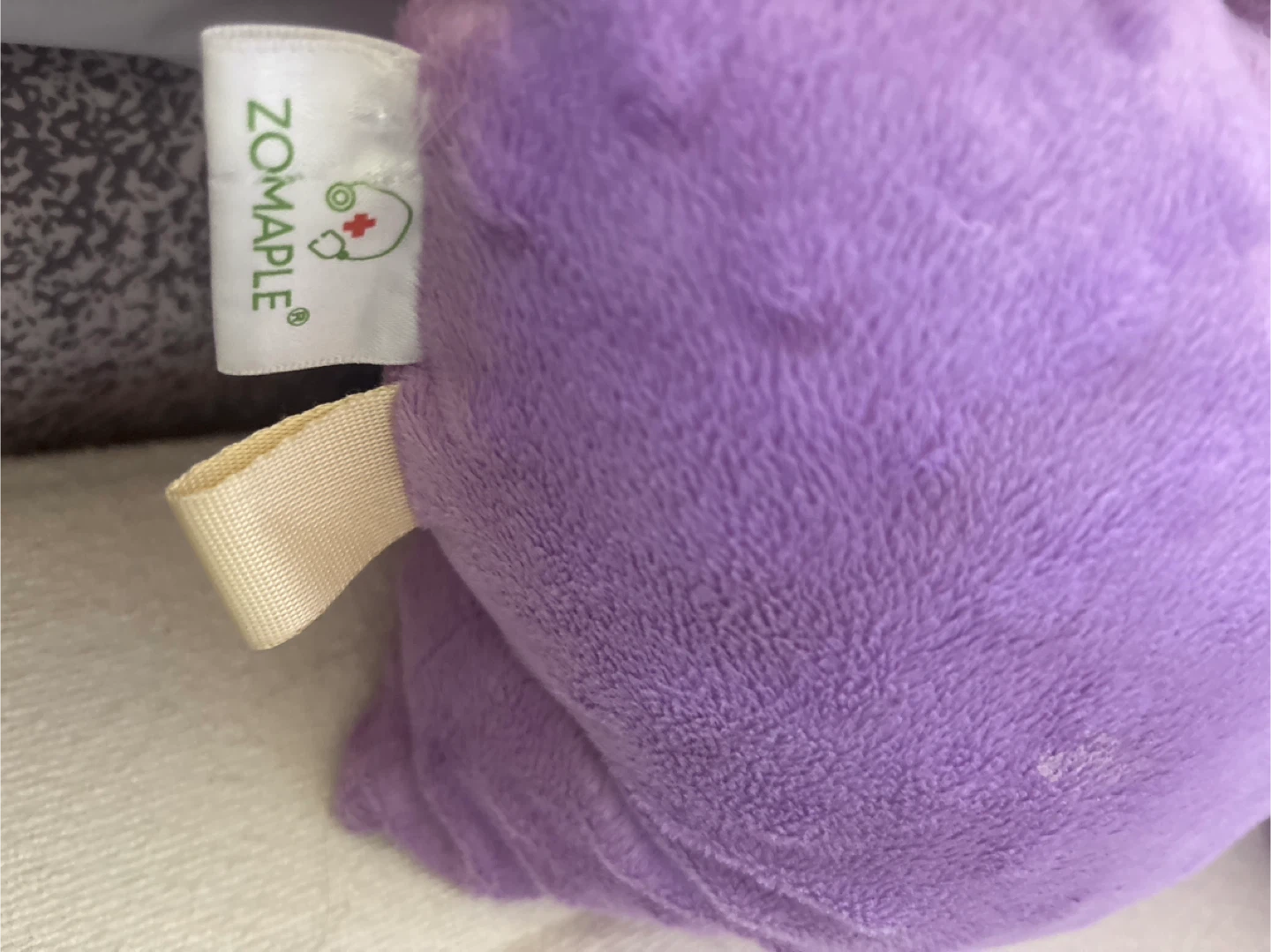 Zomaple Purple Bed Rest Pillow - photo 2