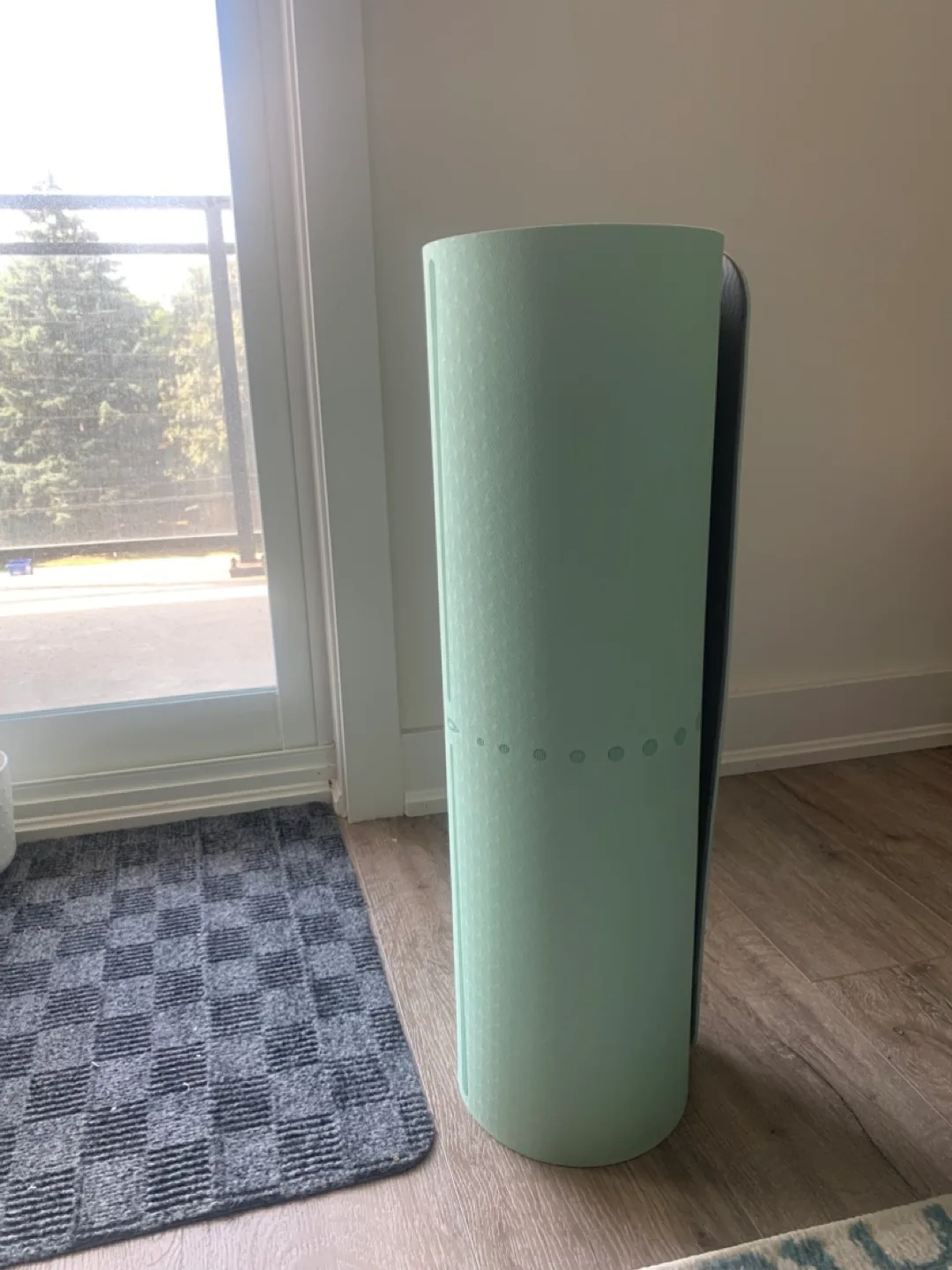 UMINEUX Yoga Mat - Matcha Green & Gray thumbnail