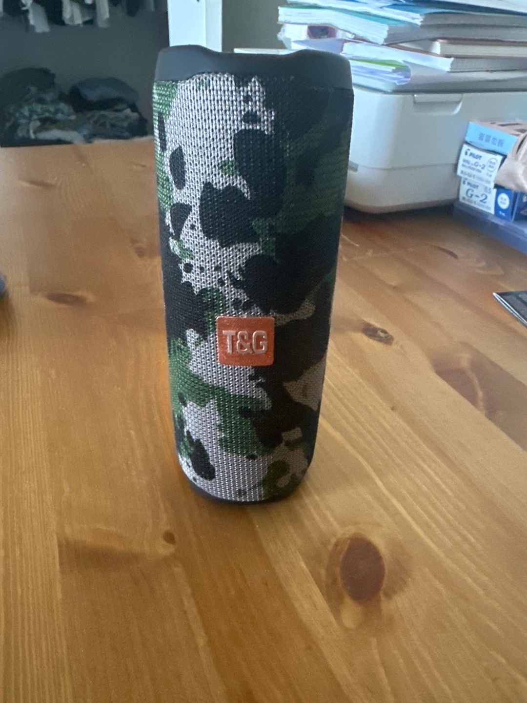 T&G Camouflage Portable Bluetooth Speaker