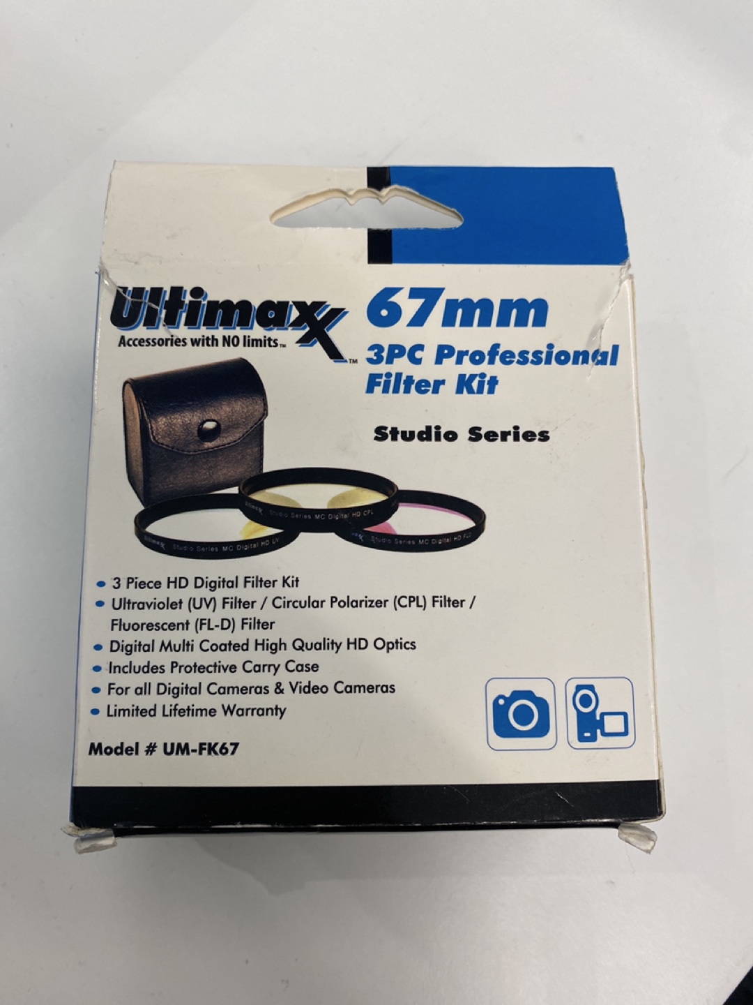 Ultimax 67mm 3PC Professional Filter Kit - photo 2
